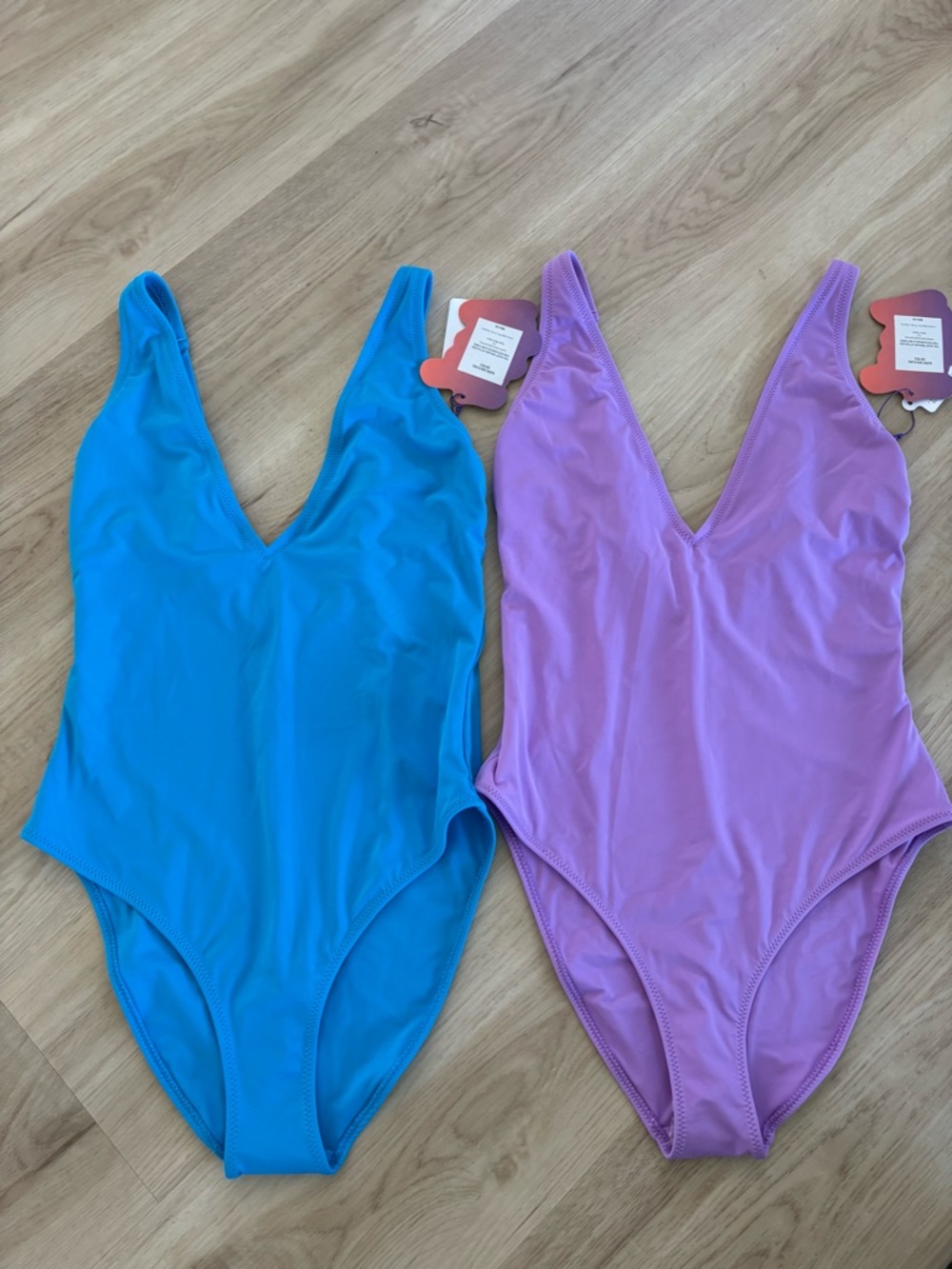 Yitty for Fabletics Shaping Swim Plunge One Piece Bathing Suits (S)